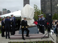 The unveiling ceremony